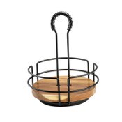 acacia tabletop caddy